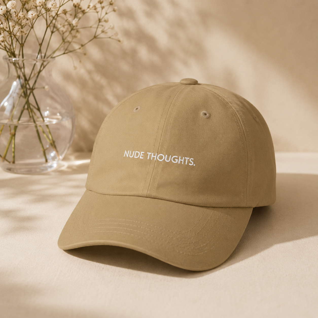 NUDE THOUGHTS. | Classic Dad Cap
