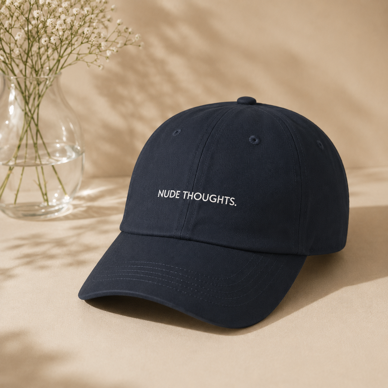 NUDE THOUGHTS. | Classic Dad Cap