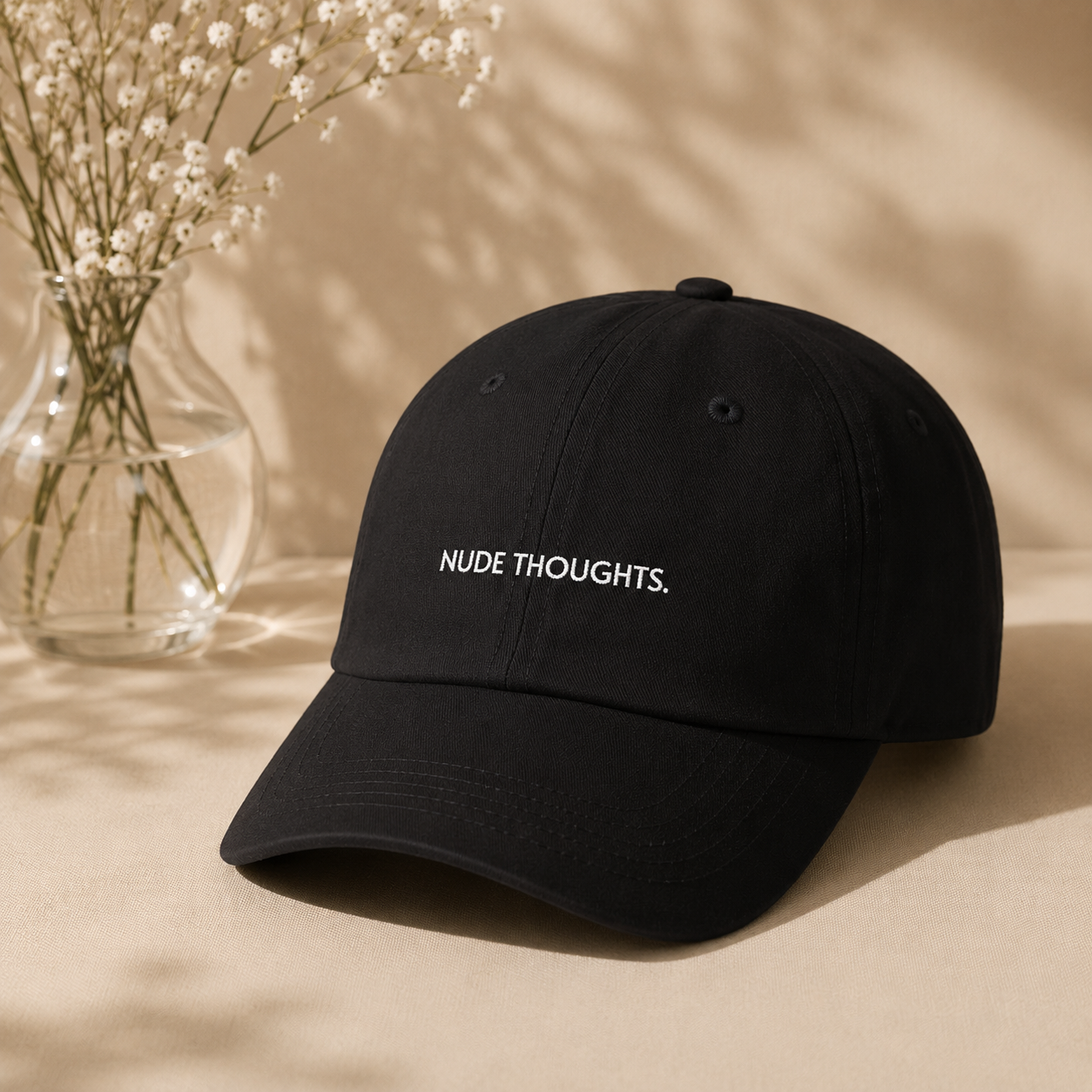 NUDE THOUGHTS. | Classic Dad Cap