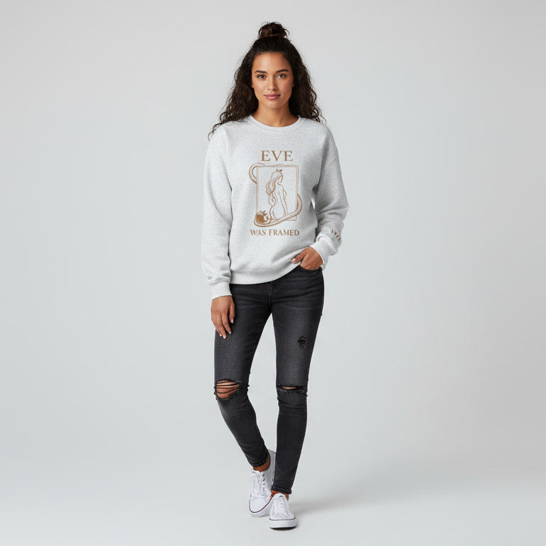 Eve Was Framed sweatshirt | Crewneck Pullover