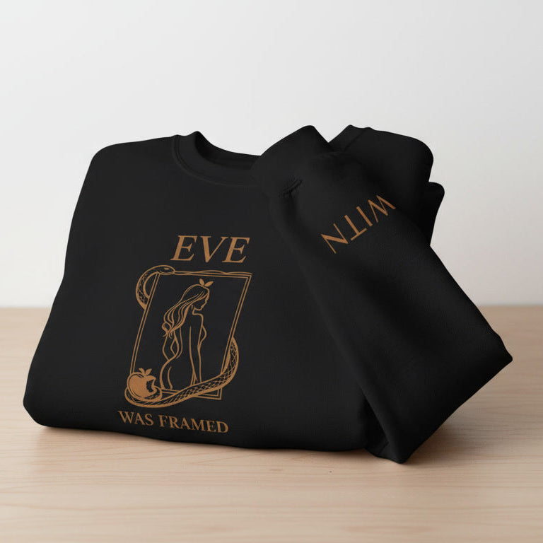 Eve Was Framed sweatshirt | Crewneck Pullover