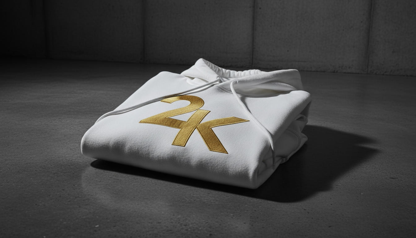 24k Signature Hoodie (white)