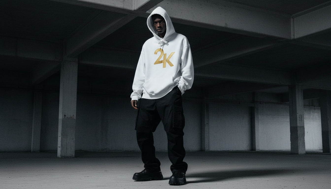 24k Signature Hoodie (white)