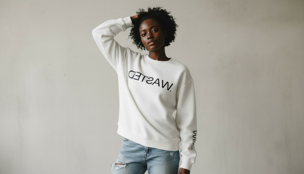 WASTED Sweatshirt (white)