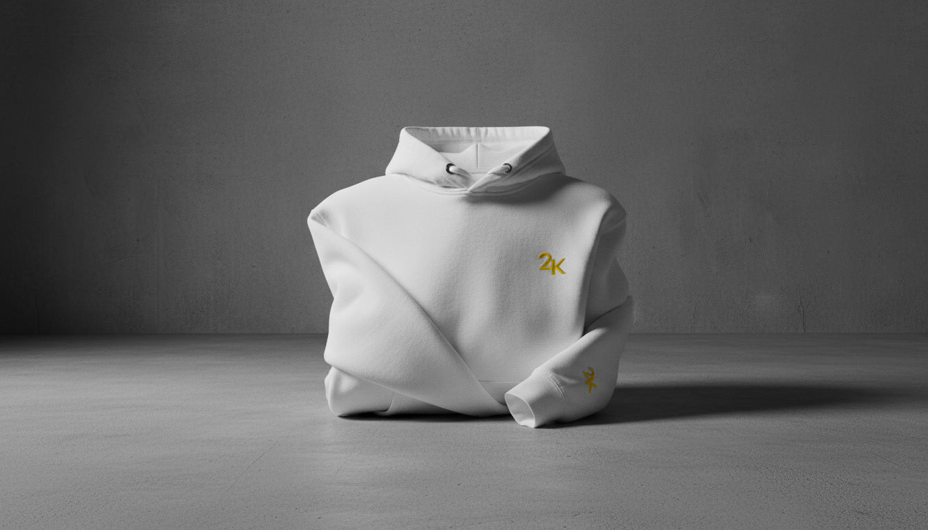 24k Hoodie (white)