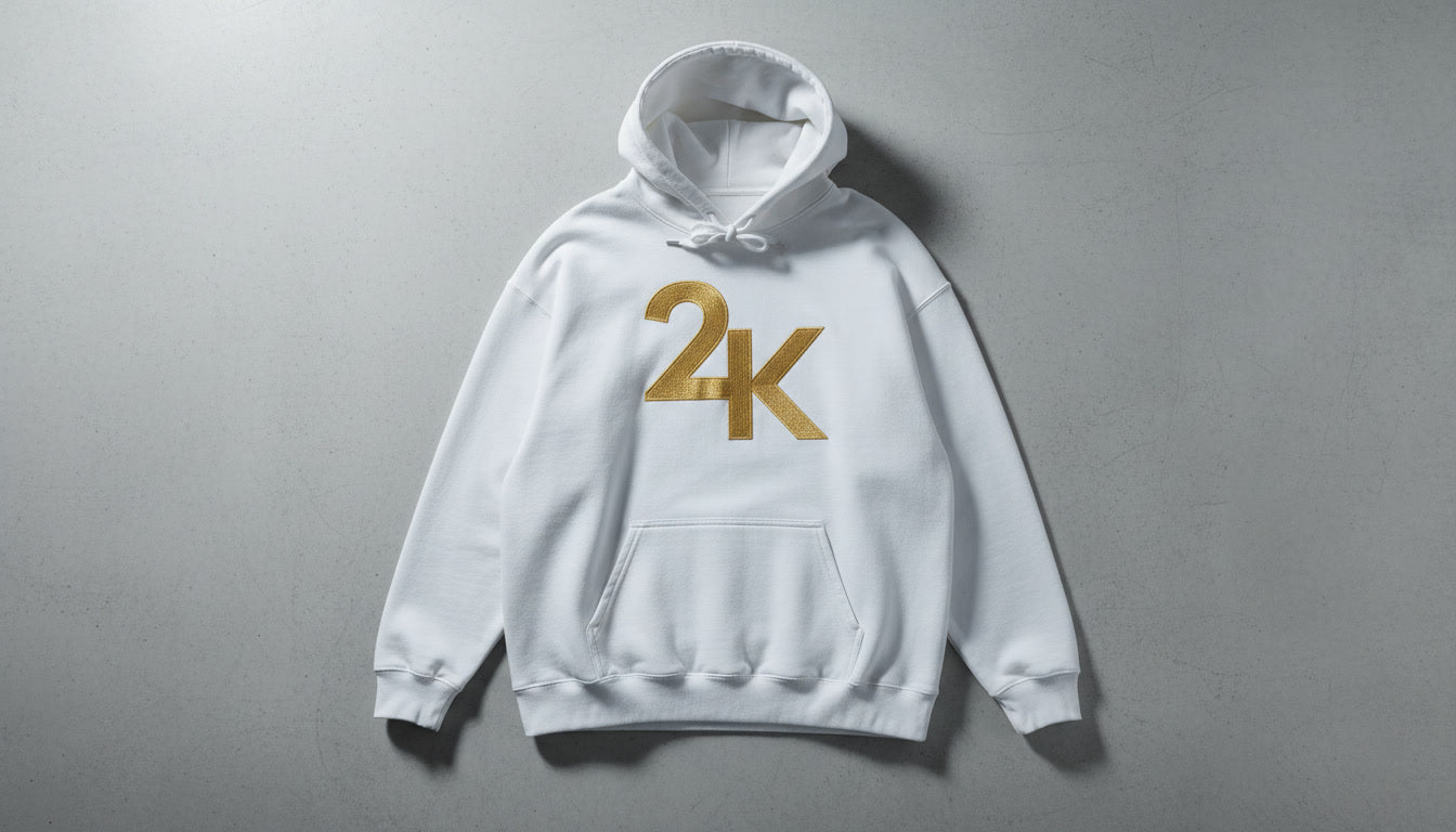 24k Signature Hoodie (white)