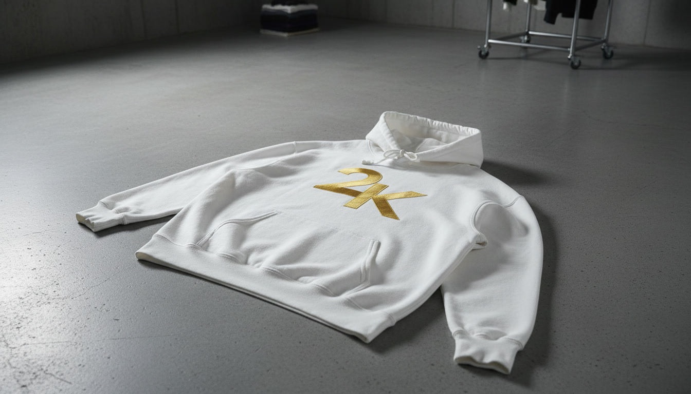 24k Signature Hoodie (white)