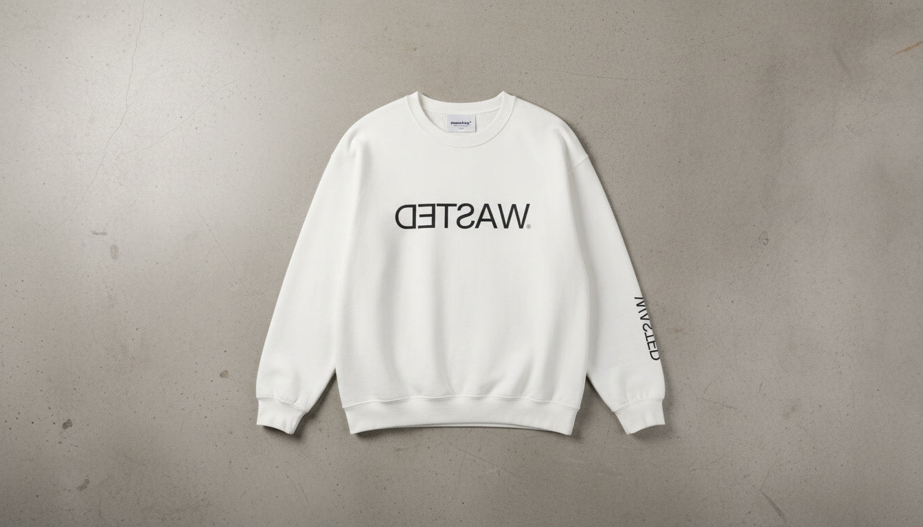 WASTED Sweatshirt (white)