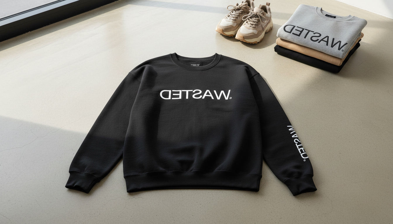 WASTED Sweatshirt (black)