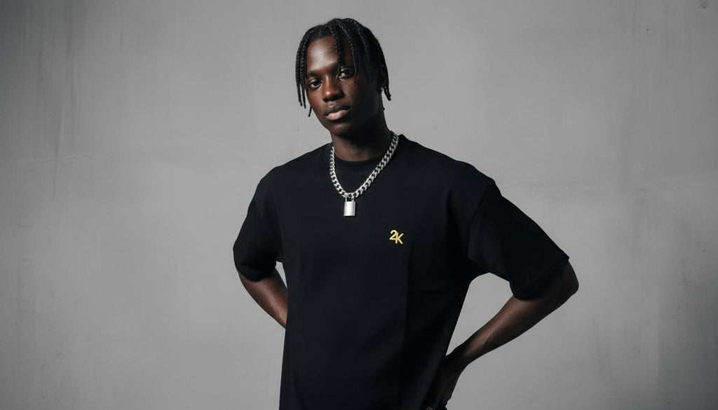 24k Oversized Tee (black)