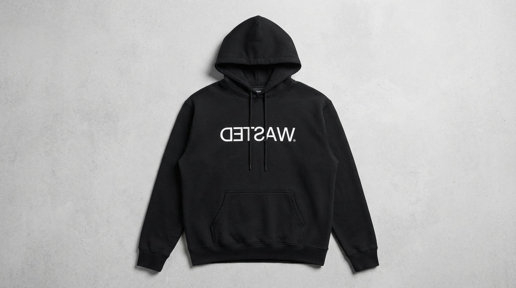 WASTED Hoodie (black)