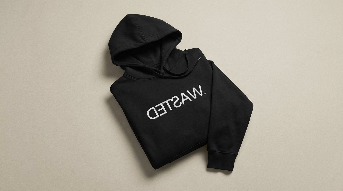 WASTED Hoodie (black)