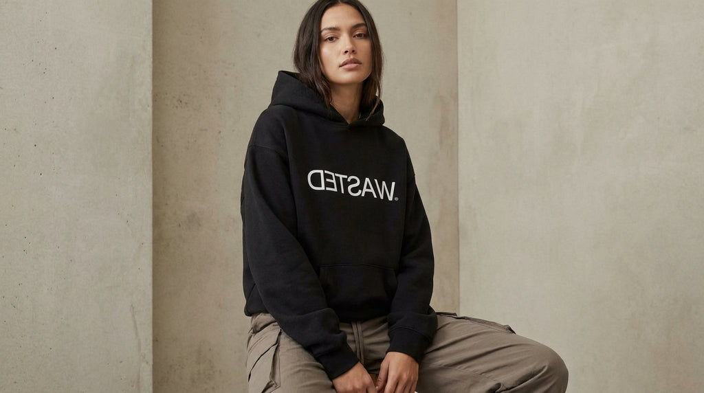 WASTED Hoodie (black)