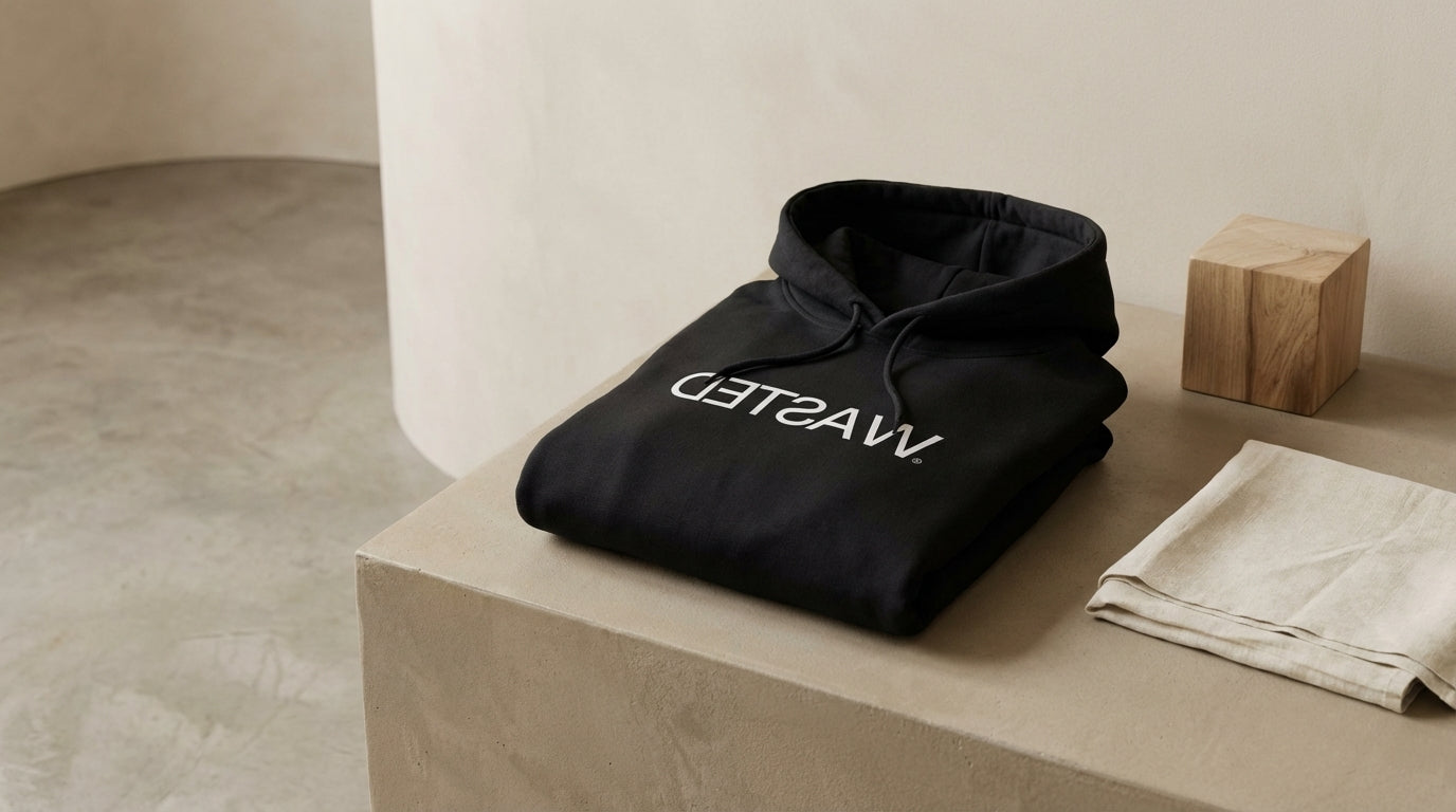 WASTED Hoodie (black)