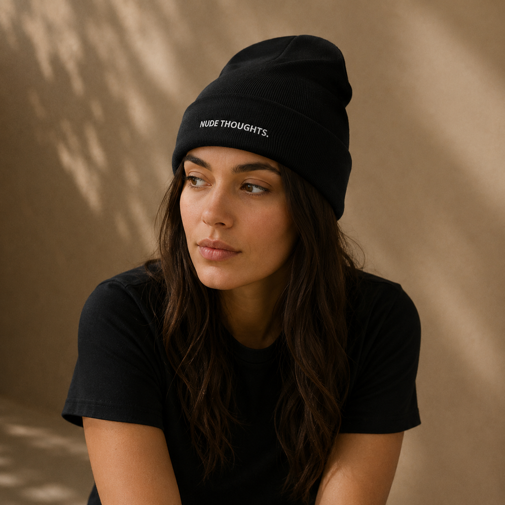 NUDE THOUGHTS. | Beanie